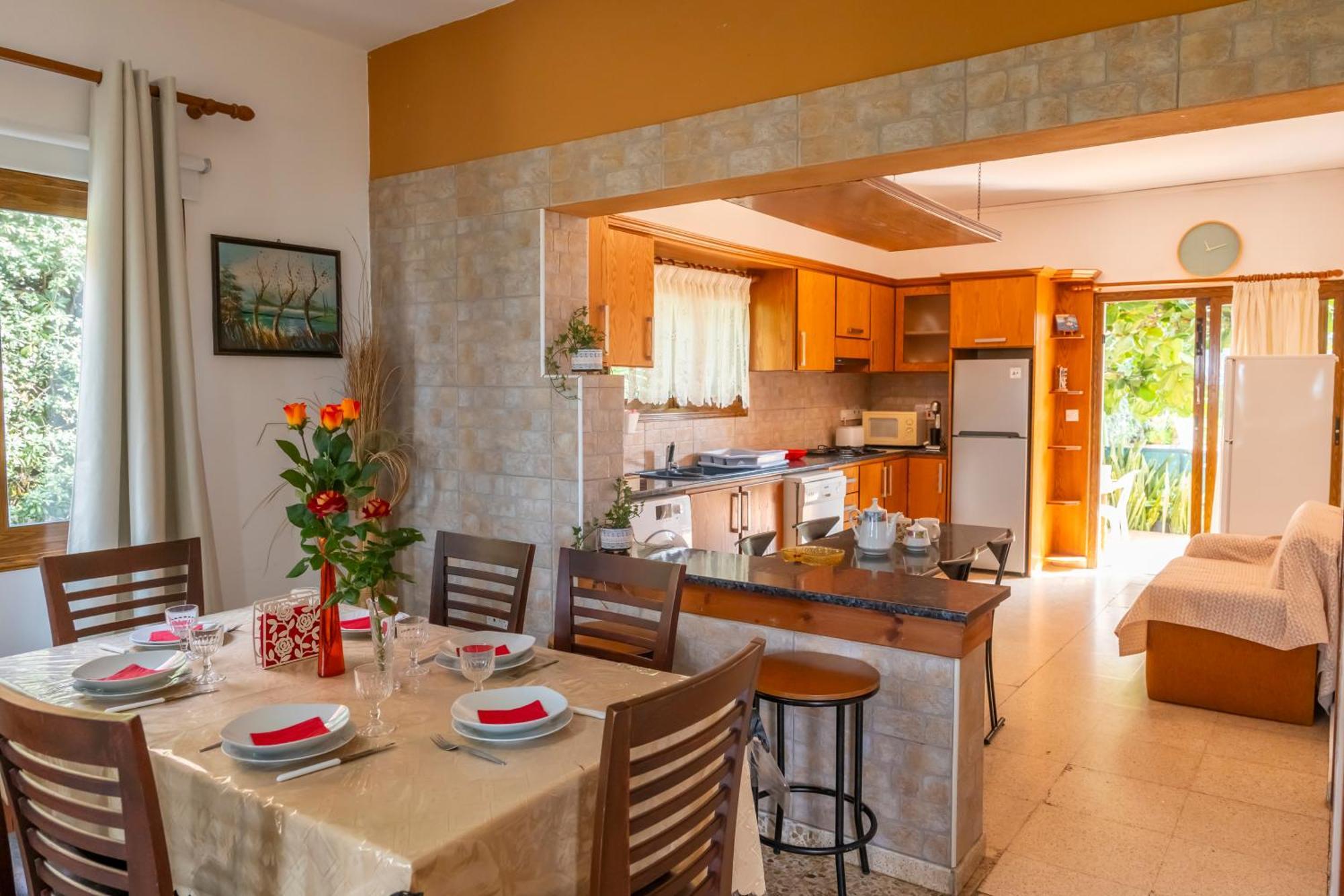 Spiti Damianos Villa Beachfront Pomos Esterno foto